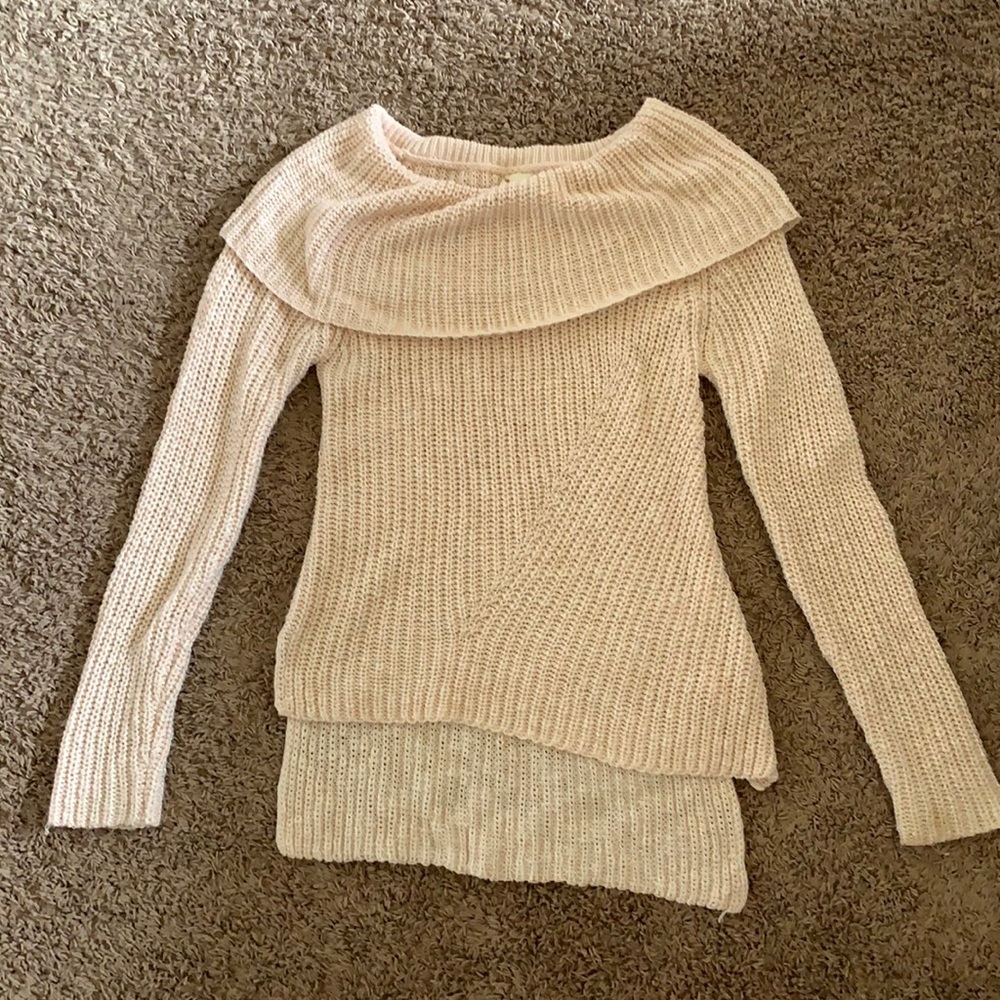 Faded Glory pink sweater
